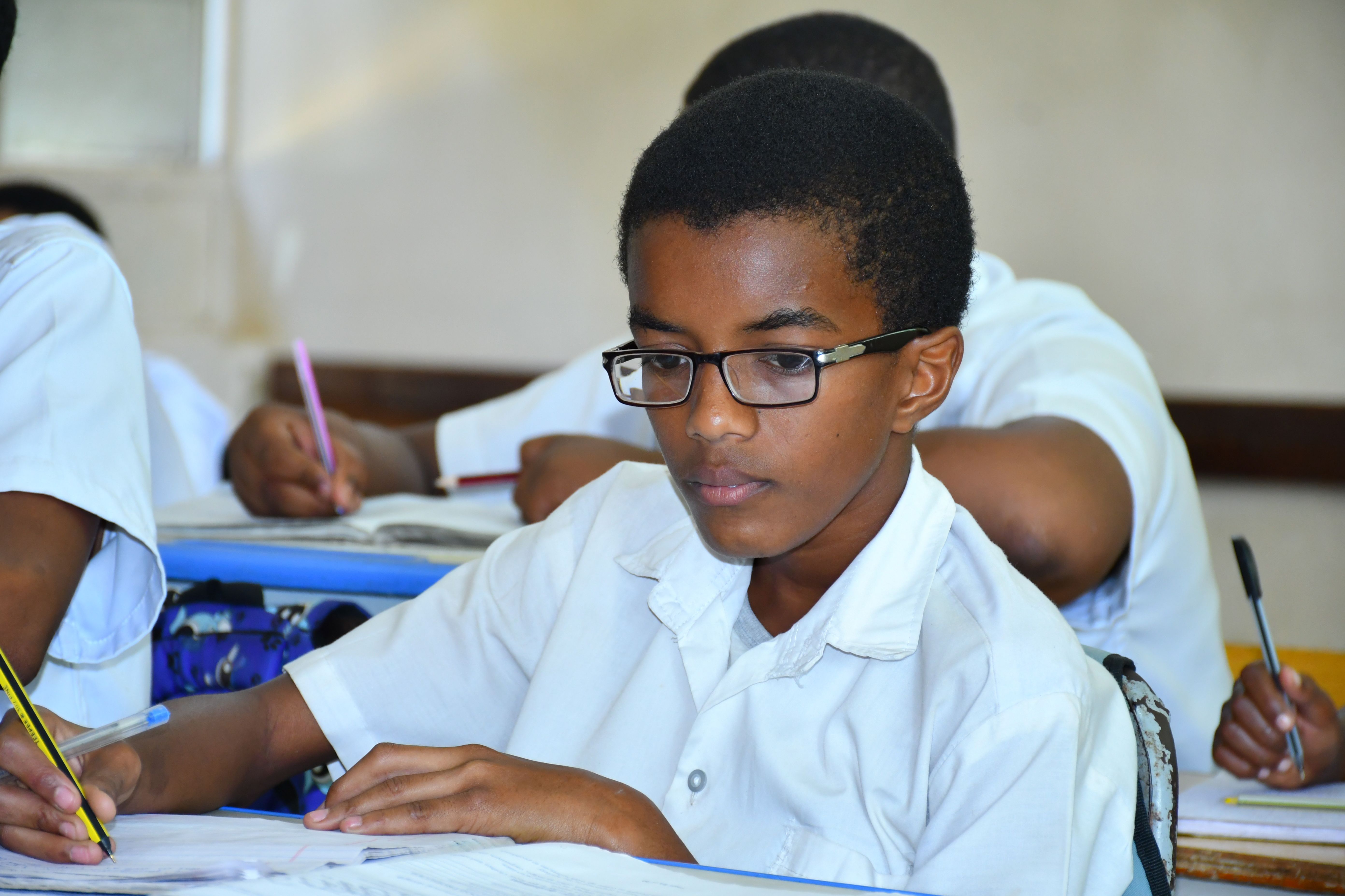 A young person in the community